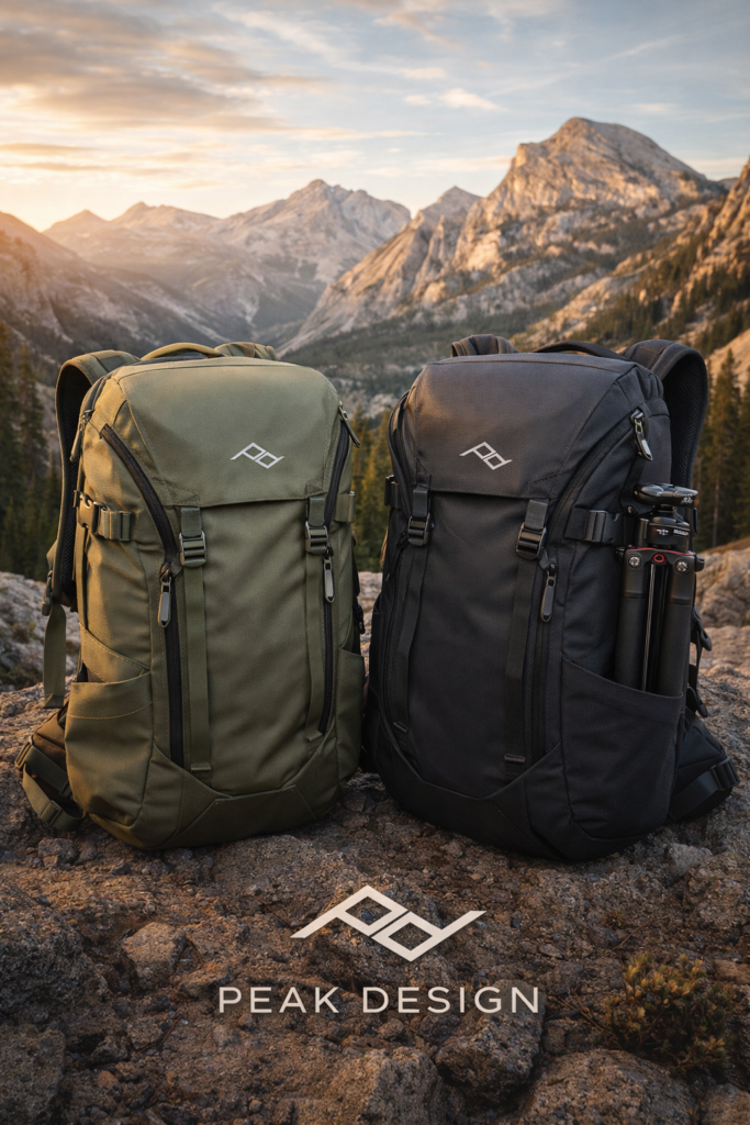 peak design travel backpacks