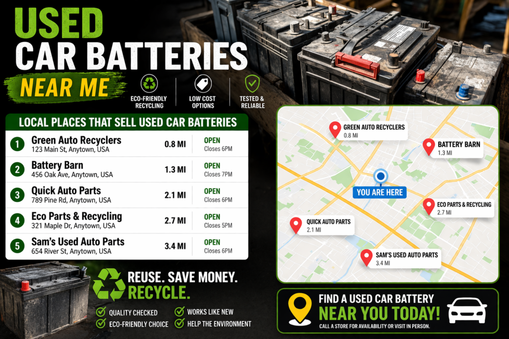 used car batteries near me
